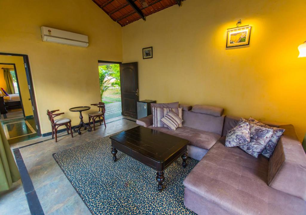 Posezení v ubytování Tuli Veer Bagh Resort