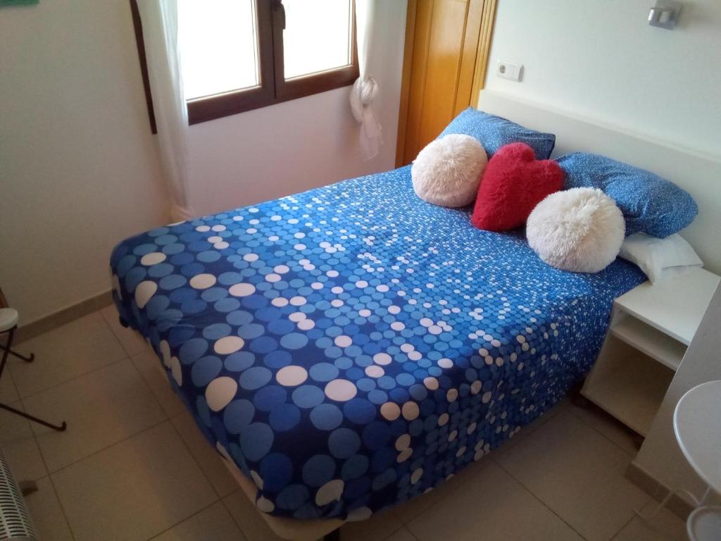 Cama o camas de una habitación en Pego