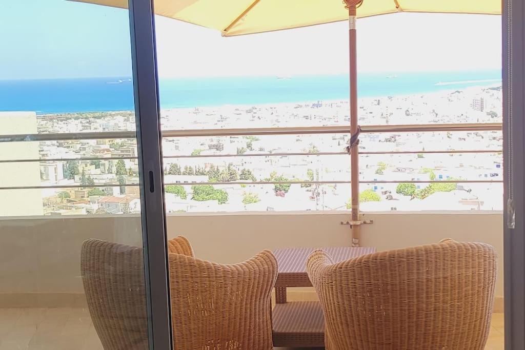 Posezení v ubytování Appartement à Bizerte