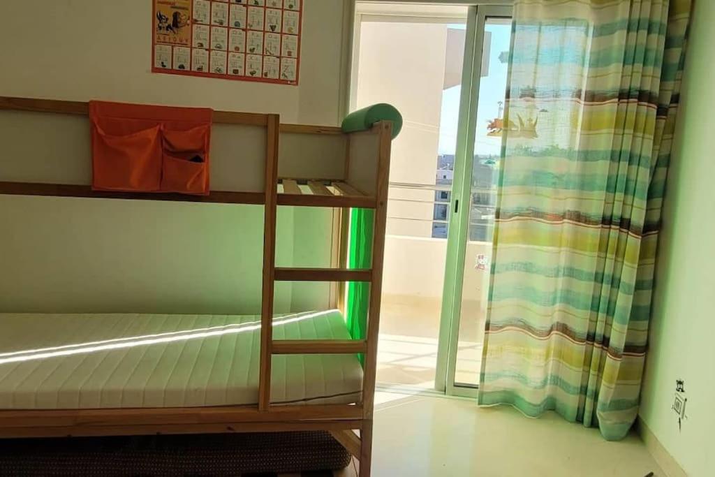 Postel nebo postele na pokoji v ubytování Appartement à Bizerte