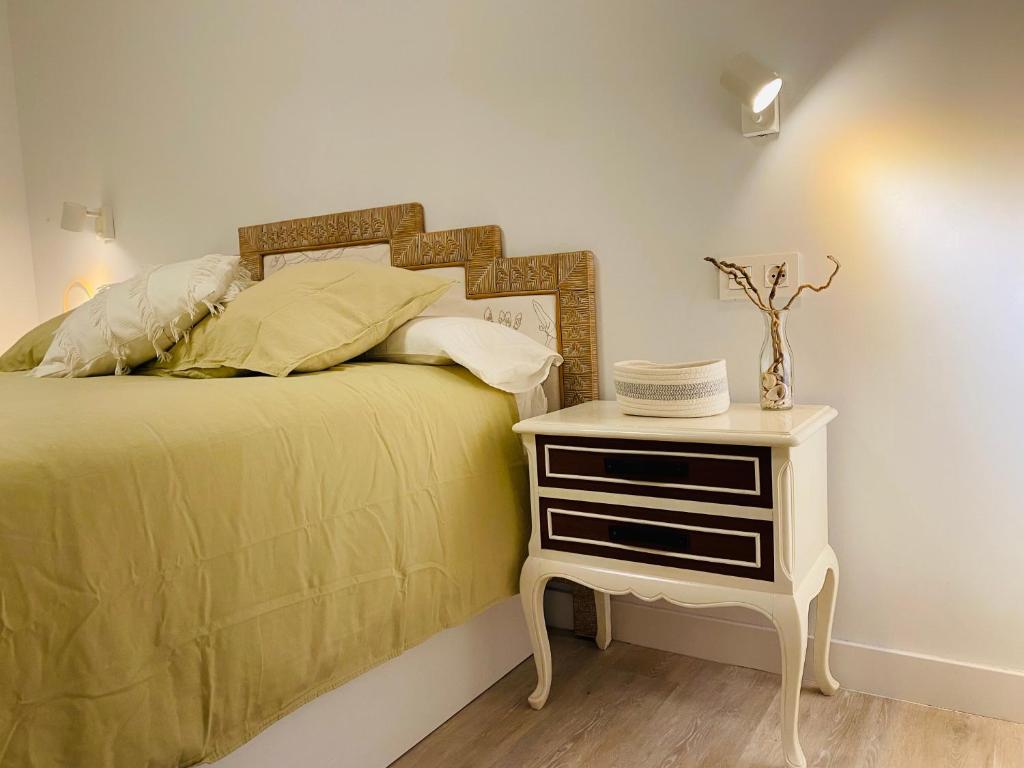 Posteľ alebo postele v izbe v ubytovaní Apartamento Donostia San Sebastian