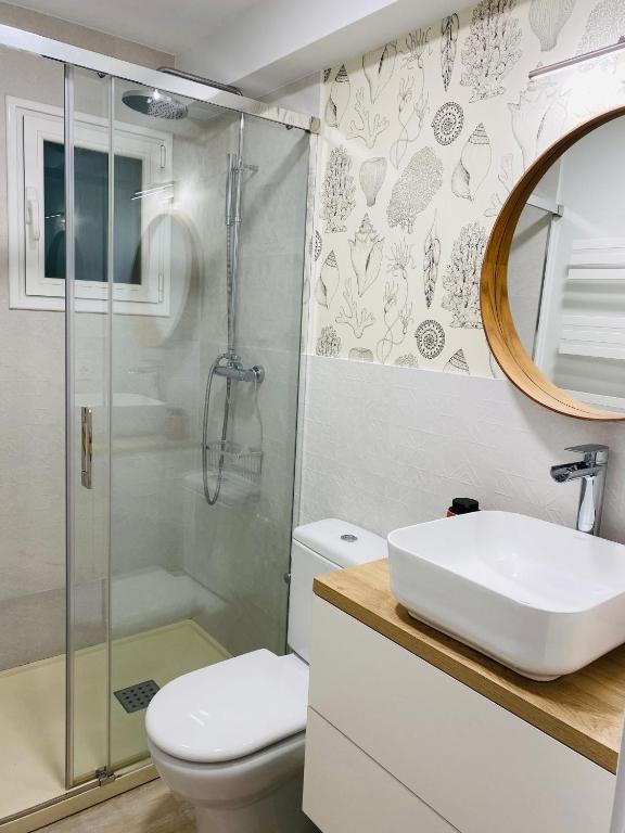 Kúpeľňa v ubytovaní Apartamento Donostia San Sebastian