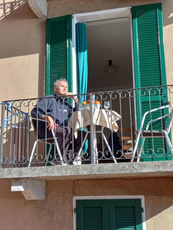 Balkón nebo terasa v ubytování Casa MAX