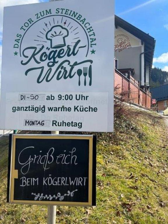 Certificato, attestato, insegna o altro documento esposto da Gasthof Kögerlwirt