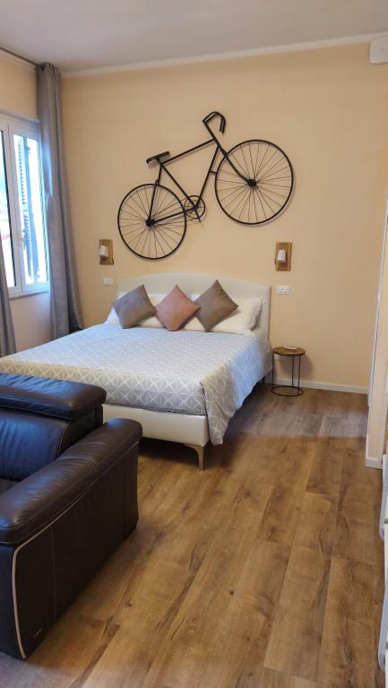 Postel nebo postele na pokoji v ubytování Glam Resort Luxury Lorenzo