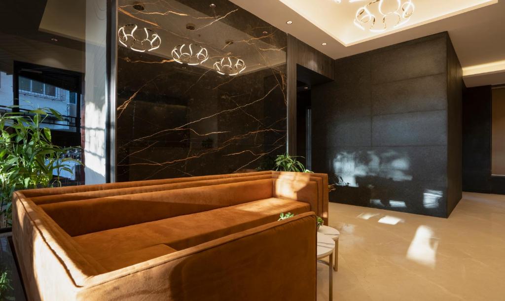 Posezení v ubytování Treebo Premium Savera Inn