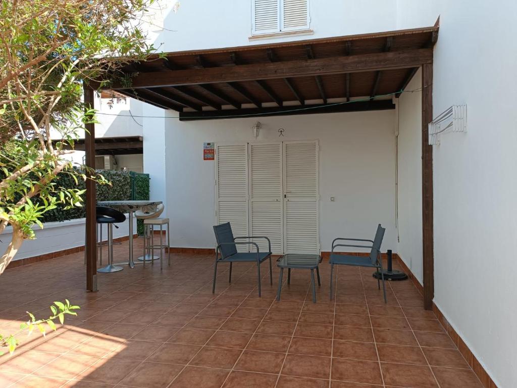 Balkón alebo terasa v ubytovaní DUPLEX ESPECTACULAR en PRIMERA LÍNEA NATURISTA!