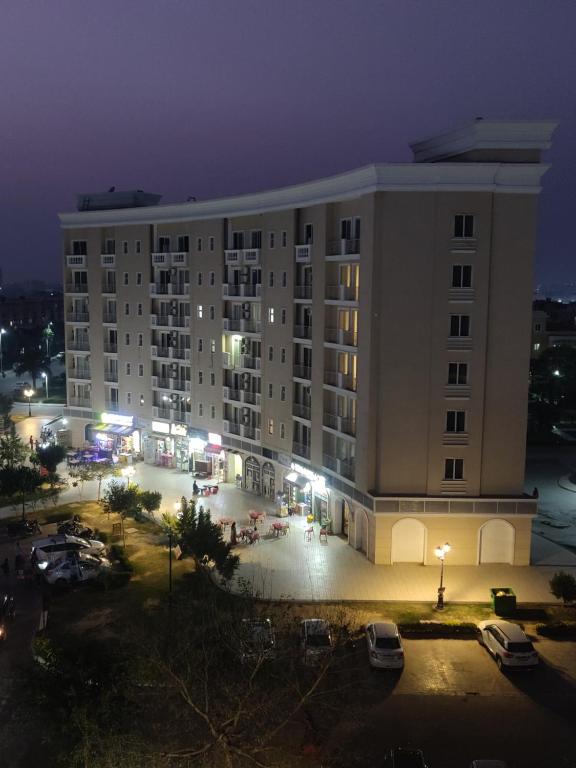 Bygningen som lejligheden ligger i