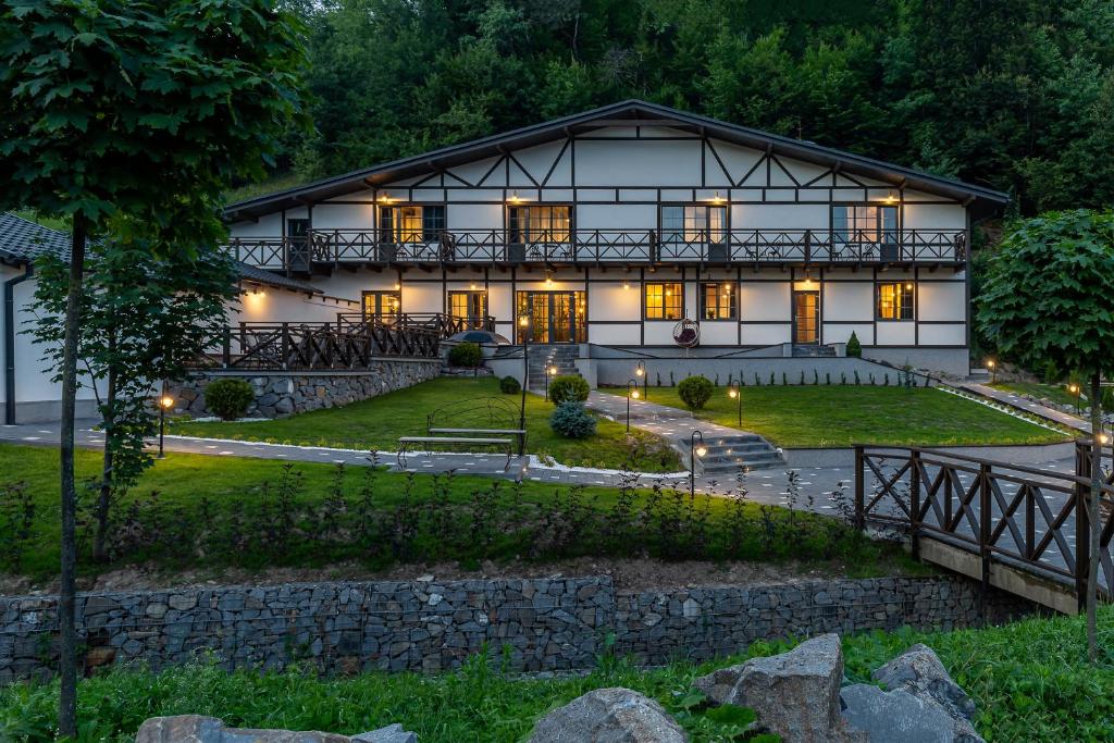 Zahrada ubytování Private House Scherbovets
