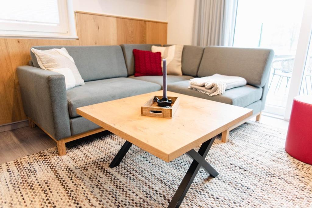 Posezení v ubytování Küsten Apartments Tannenhausen