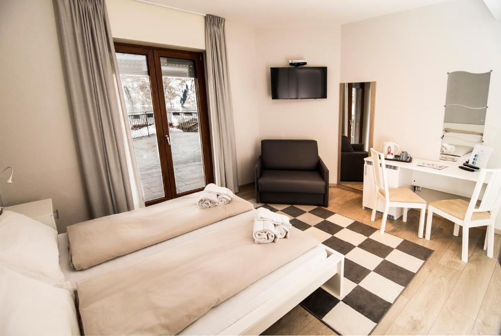 Posezení v ubytování Hotel Saligari