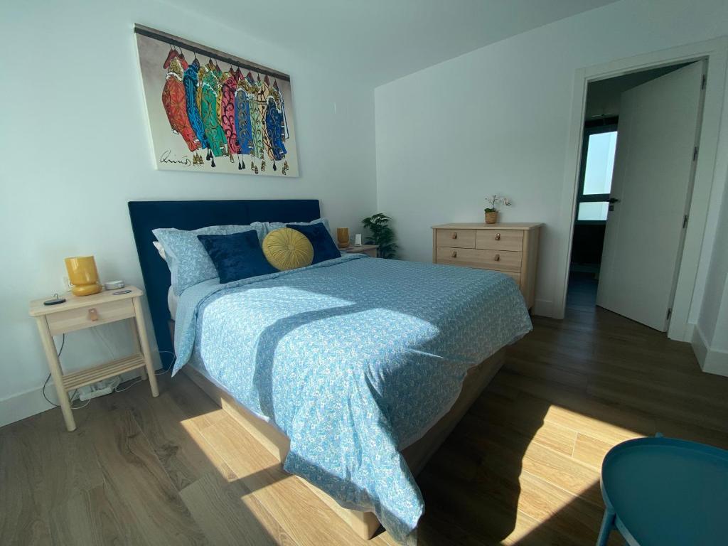 Postel nebo postele na pokoji v ubytování La Marina Sotogrande Pier2