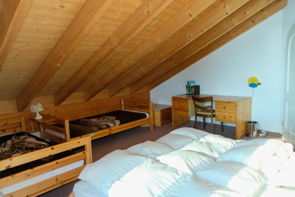 Postel nebo postele na pokoji v ubytování Villa Nora
