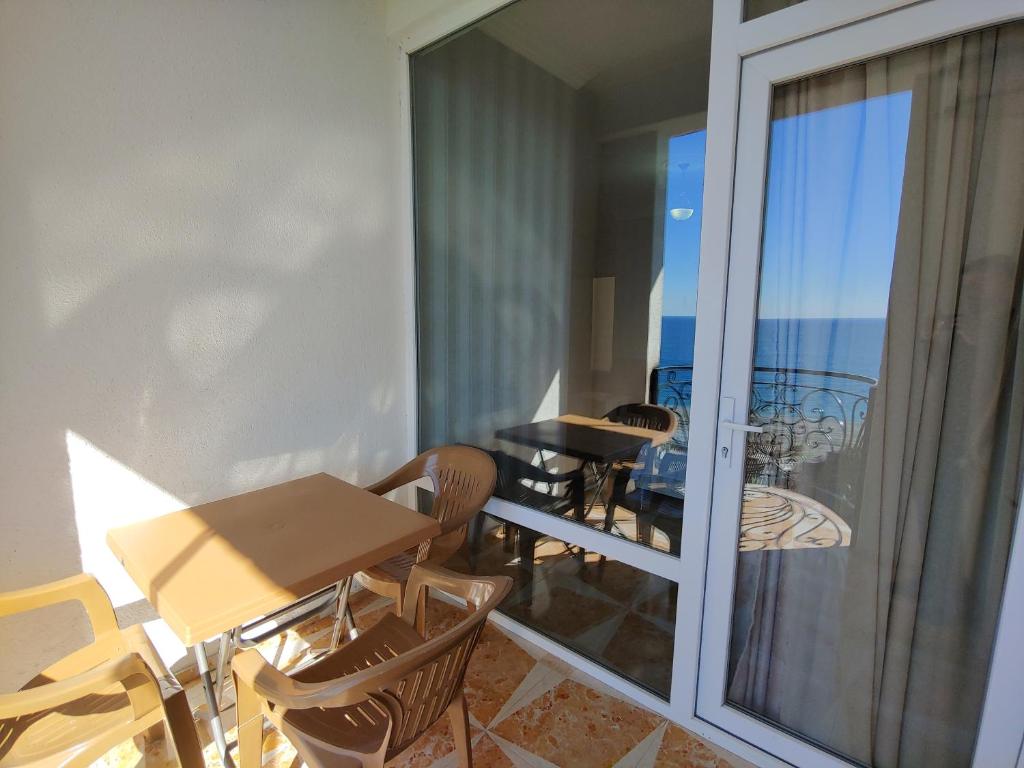 Nespecifikovaný výhled na moře nebo výhled na moře při pohledu z hotelu