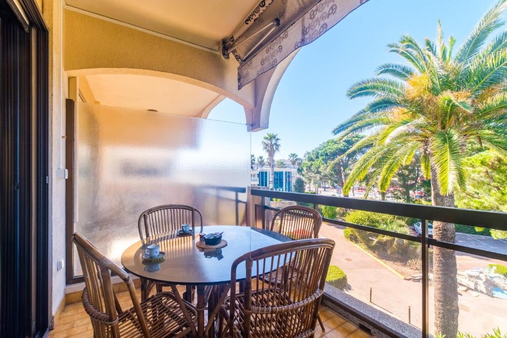 Balkón alebo terasa v ubytovaní Studio Riviera de Bahia