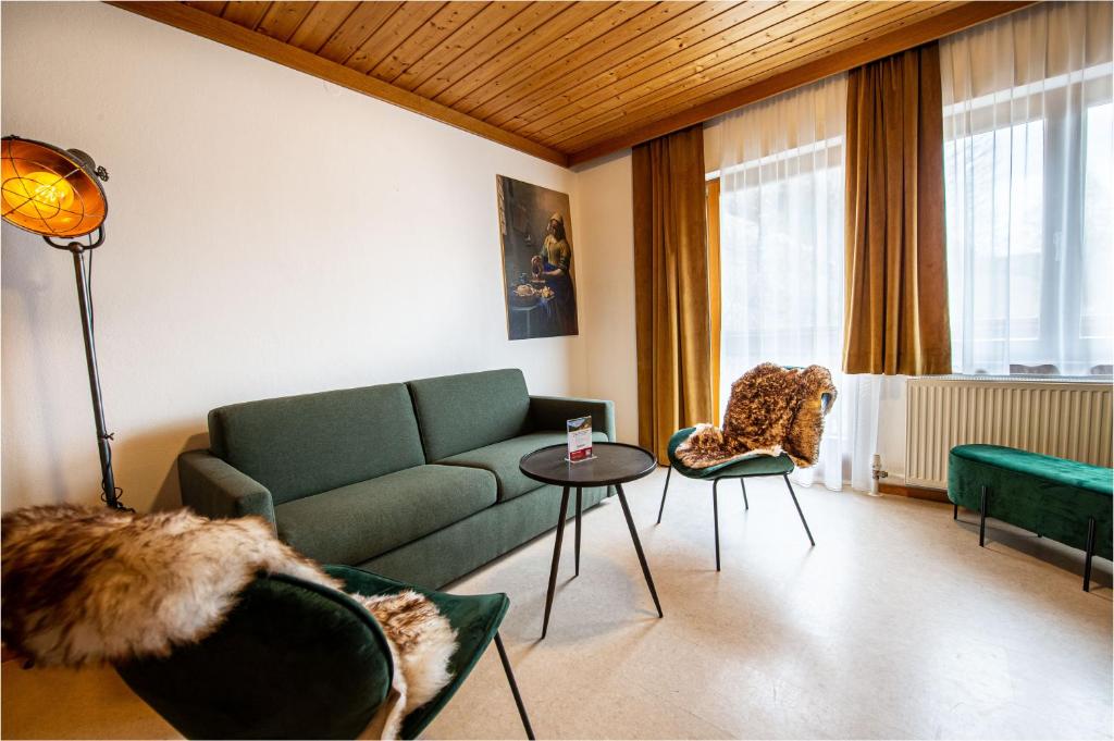 Posezení v ubytování Hotel Raunig