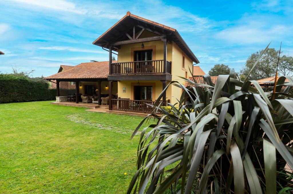 Zahrada ubytování Chalet El Ñeru