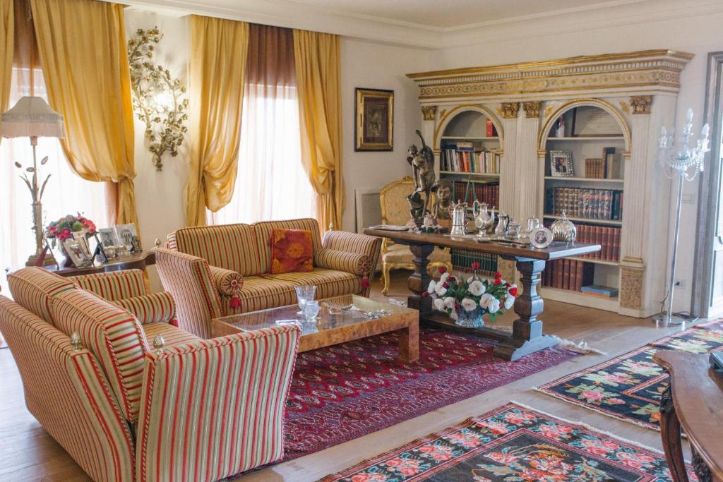 Posedenie v ubytovaní B&B Triskéles