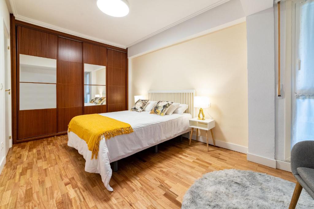 Posteľ alebo postele v izbe v ubytovaní Cute and comfy apartment by Cisan Rentals
