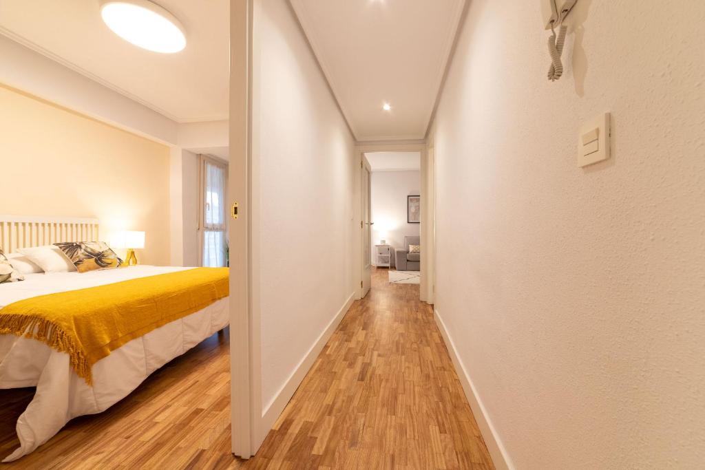 Posteľ alebo postele v izbe v ubytovaní Cute and comfy apartment by Cisan Rentals