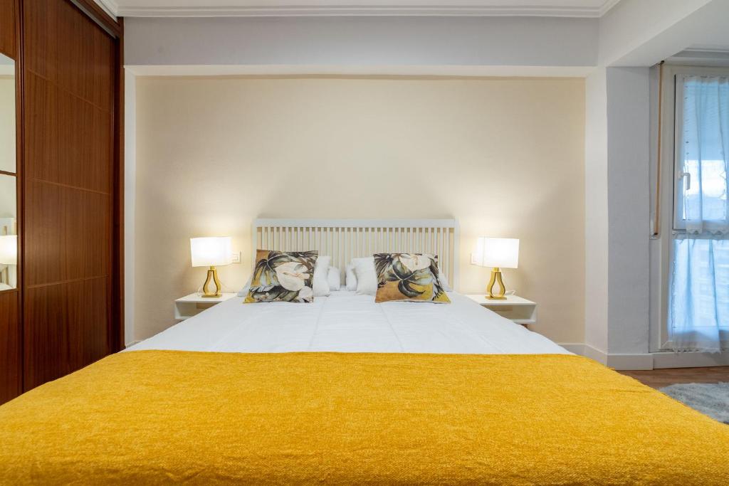Posteľ alebo postele v izbe v ubytovaní Cute and comfy apartment by Cisan Rentals