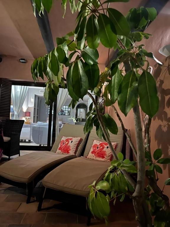 Posezení v ubytování Flamingo Apartment Coto Real La Duquesa