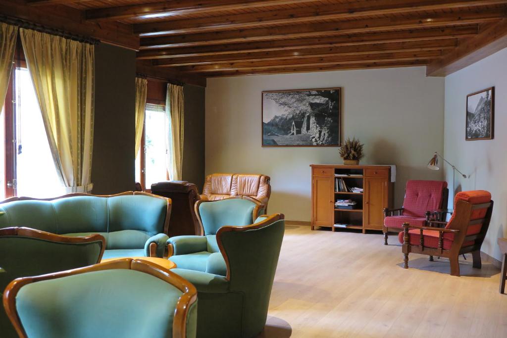 Posezení v ubytování Snö Hotel Bielsa
