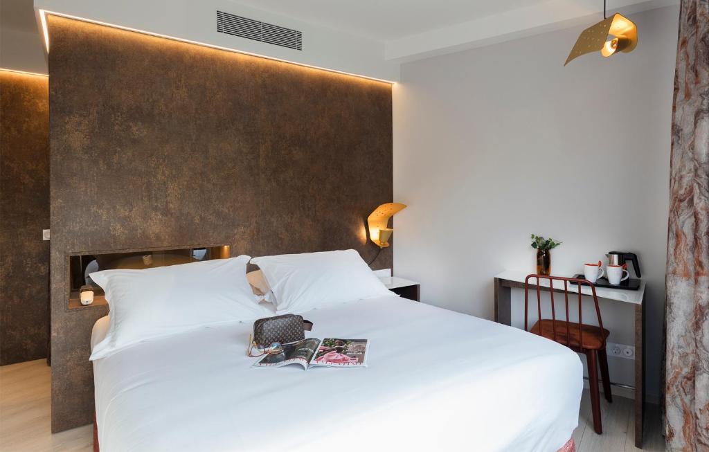 Posteľ alebo postele v izbe v ubytovaní Axel Hotel San Sebastián - Adults Only
