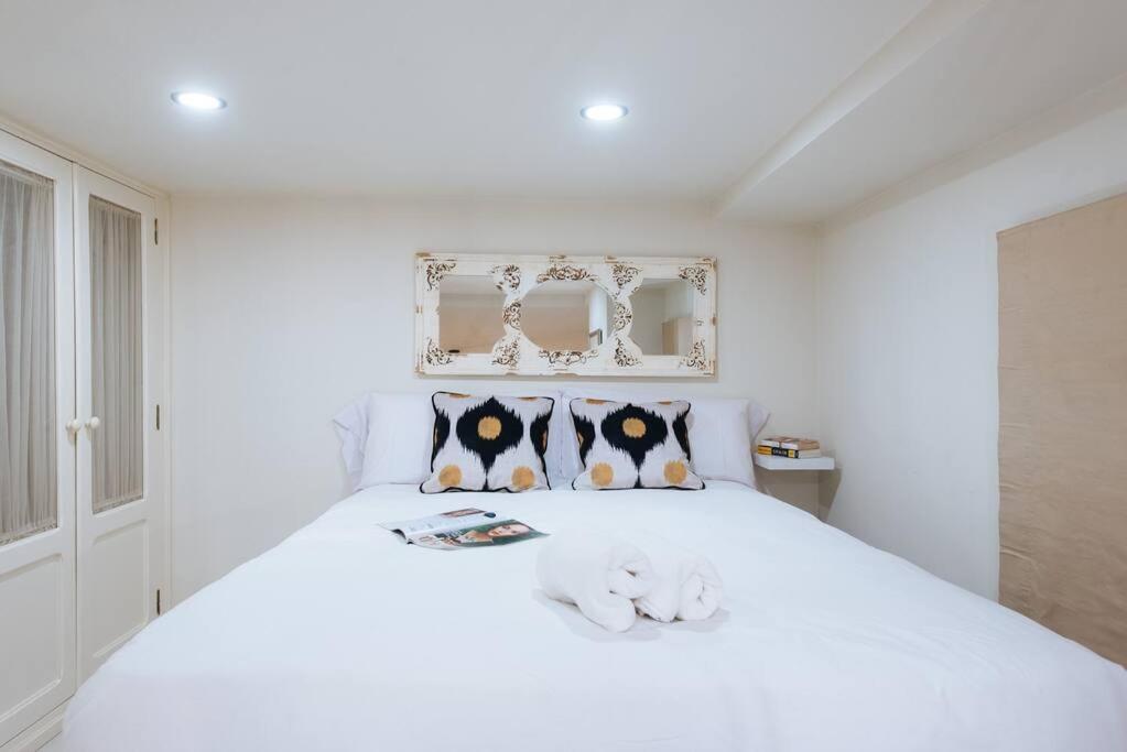 Posteľ alebo postele v izbe v ubytovaní Selecta Elegante y Céntrico Apartamento