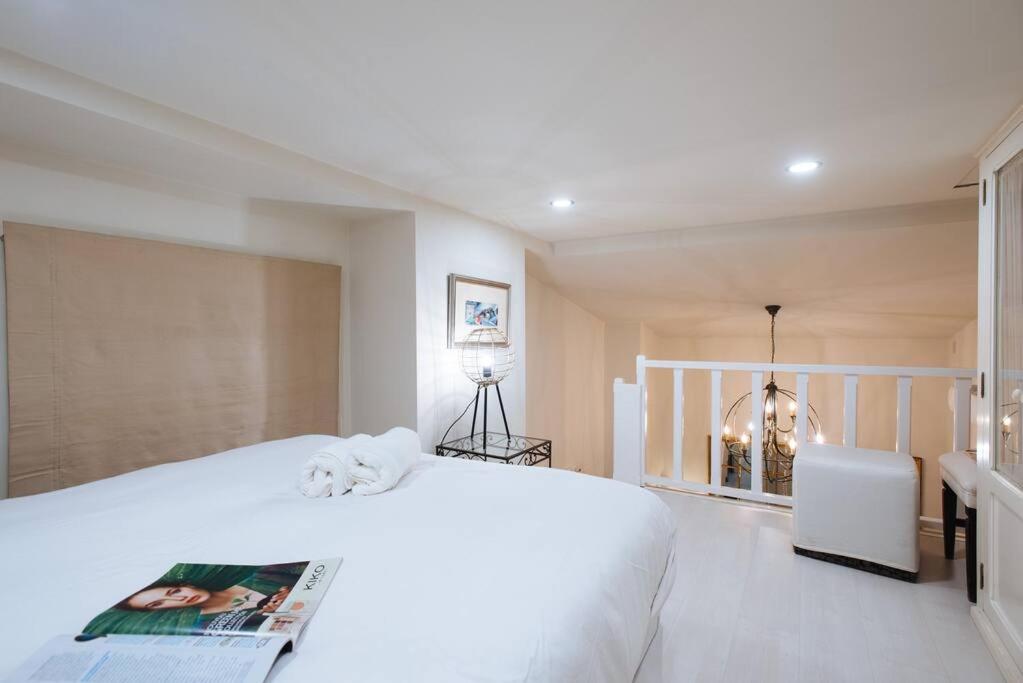 Posteľ alebo postele v izbe v ubytovaní Selecta Elegante y Céntrico Apartamento