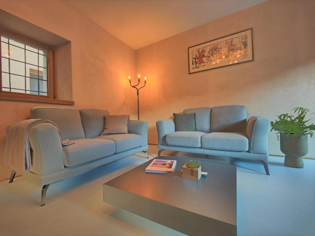 Posezení v ubytování Rustico Mulino1 - Fully Renovated Near Locarno and Ascona