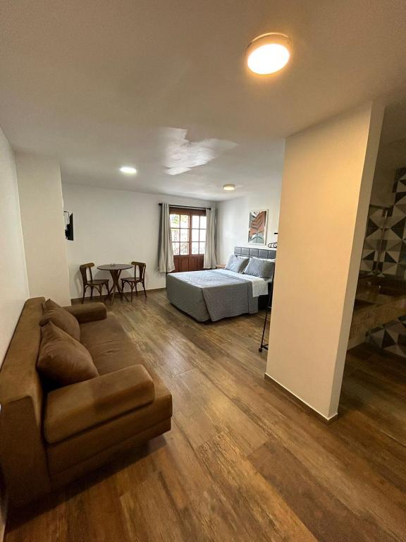 Postel nebo postele na pokoji v ubytování Bahia Pelô Hostel