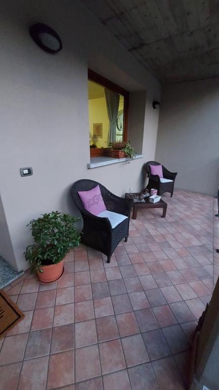 Posezení v ubytování B&B La Rosa Celtica