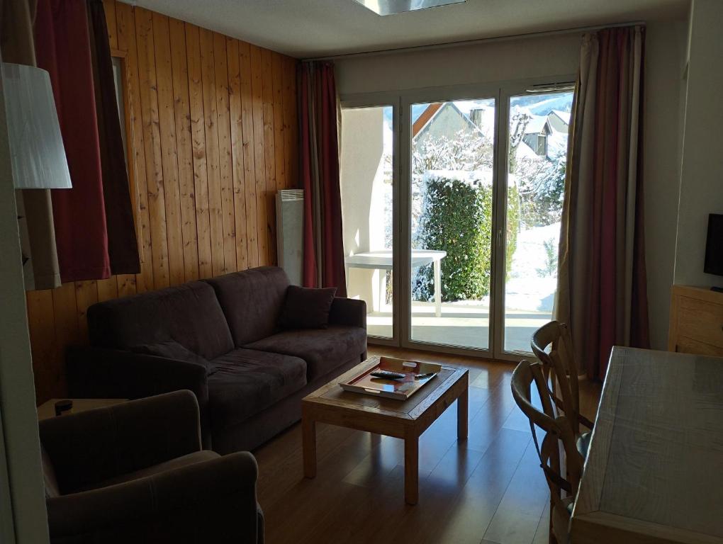 Część wypoczynkowa w obiekcie Appartement Val de Roland