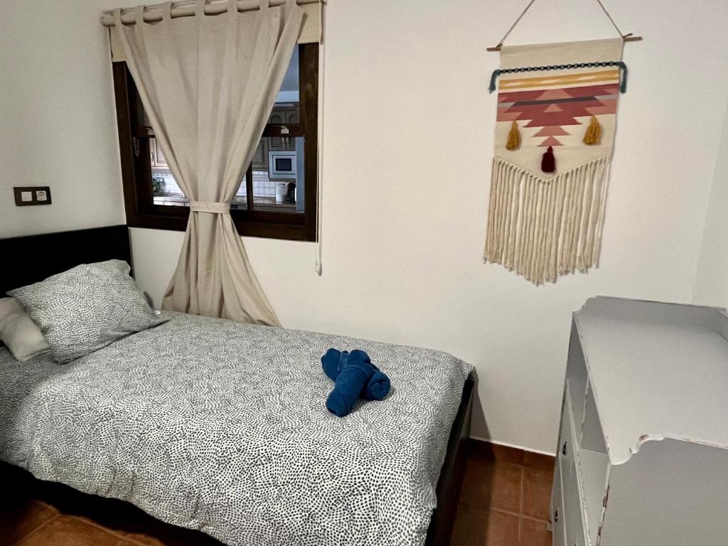 Katil atau katil-katil dalam bilik di Casa Canleyy