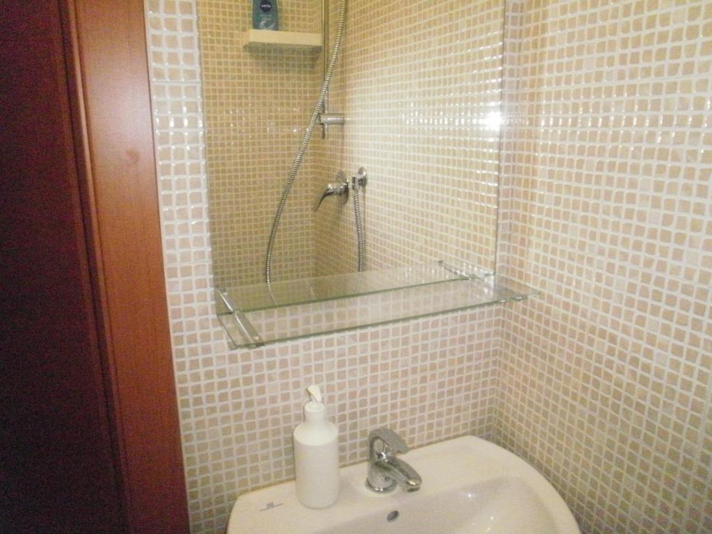 Koupelna v ubytování B&B Isabella