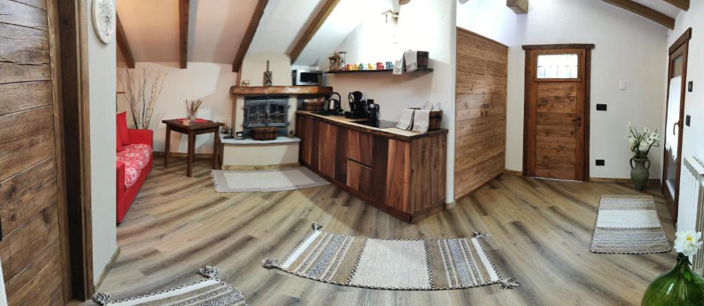 Cucina o angolo cottura di A casa da Elide