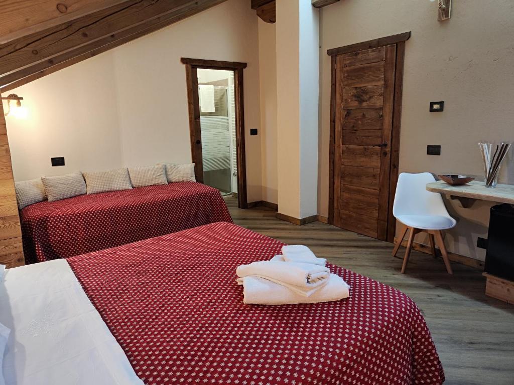 Letto o letti in una camera di A casa da Elide