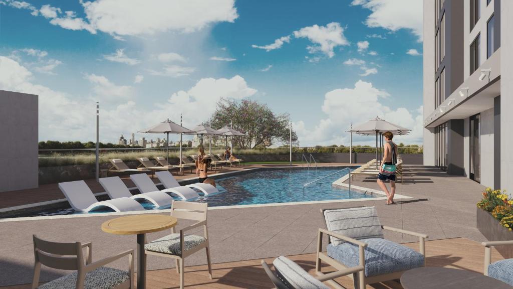 Bazén v ubytování Doubletree By Hilton Abilene Downtown Convention Center nebo v jeho okolí