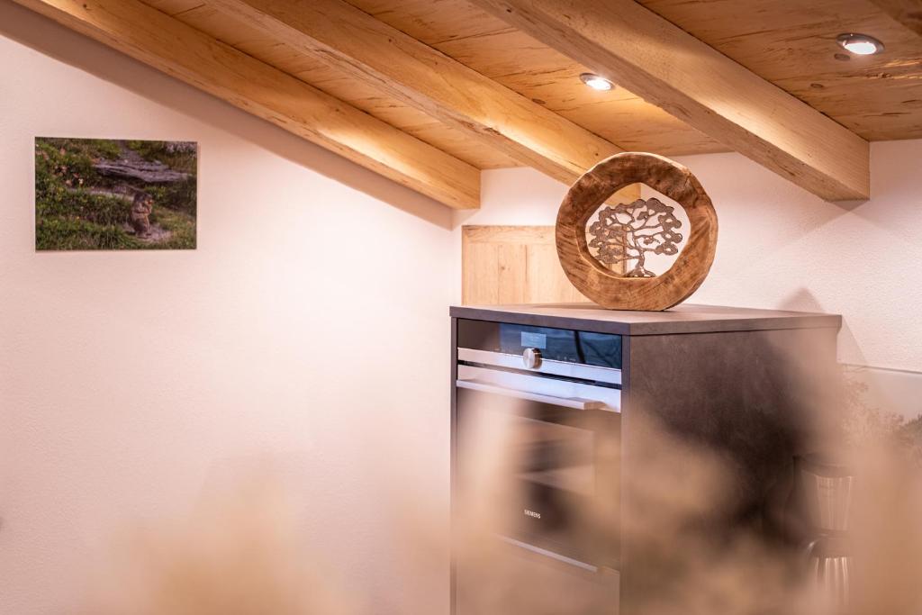 Kuchyň nebo kuchyňský kout v ubytování Haus Unterstöberl