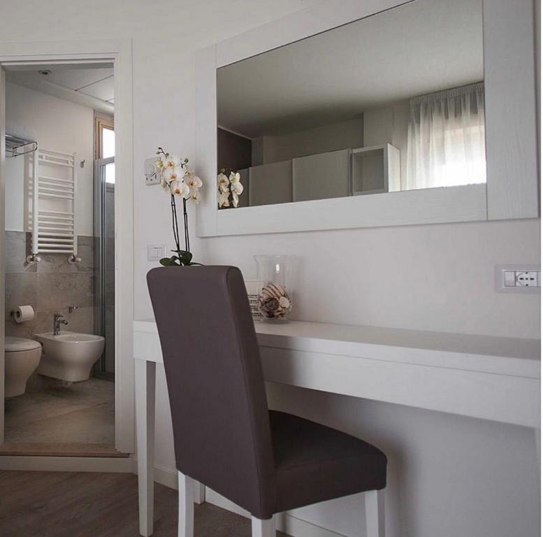 Koupelna v ubytování Hotel Ardea