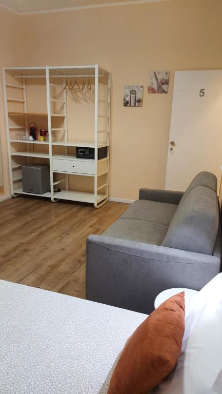 Postel nebo postele na pokoji v ubytování Glam Resort Giulia