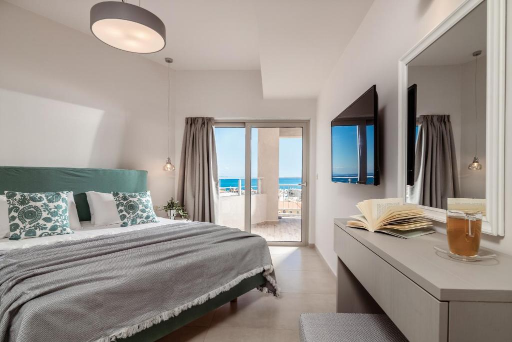 Posteľ alebo postele v izbe v ubytovaní Phoenix Apartments