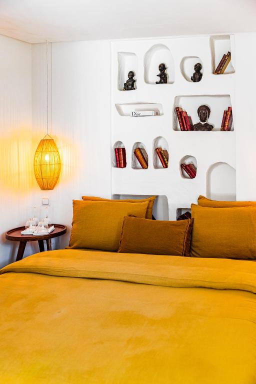 Posezení v ubytování Pure House Marrakech