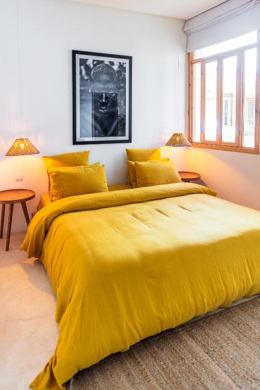 Postel nebo postele na pokoji v ubytování Pure House Marrakech