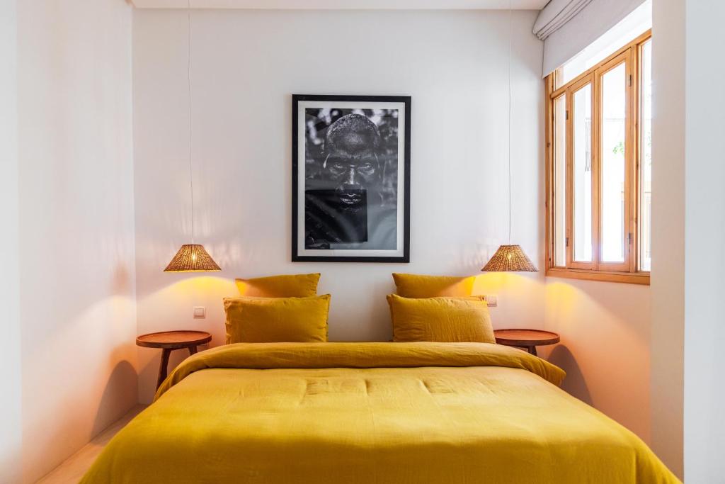 Postel nebo postele na pokoji v ubytování Pure House Marrakech