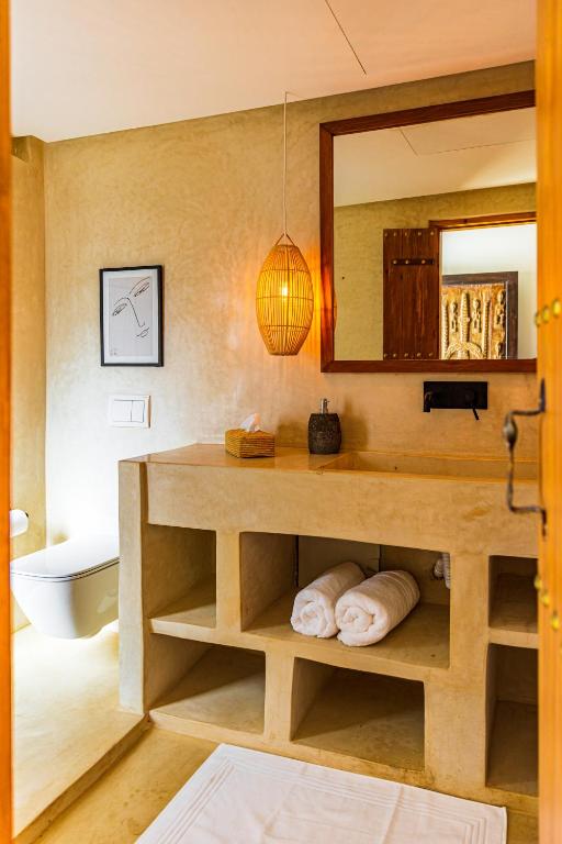 Postel nebo postele na pokoji v ubytování Pure House Marrakech