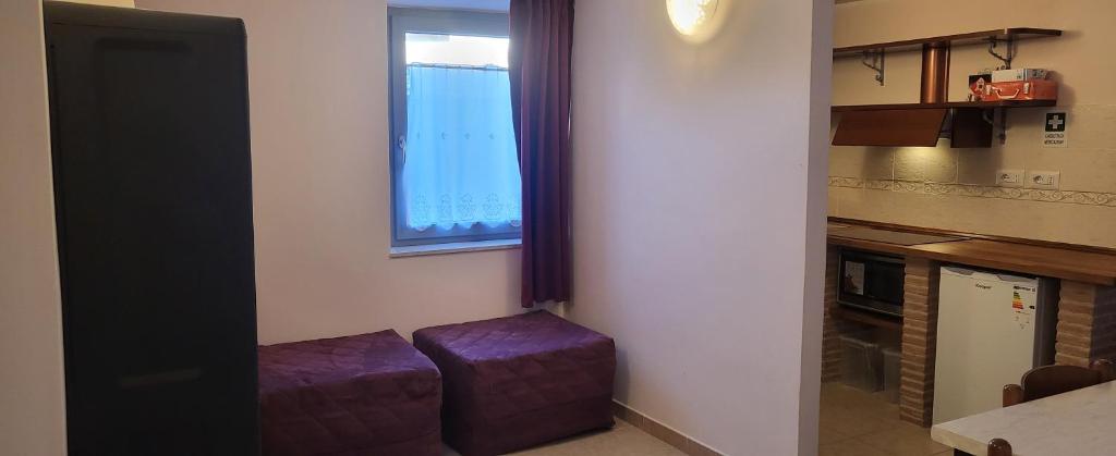 Kuchyň nebo kuchyňský kout v ubytování Apartment Nonna Delia