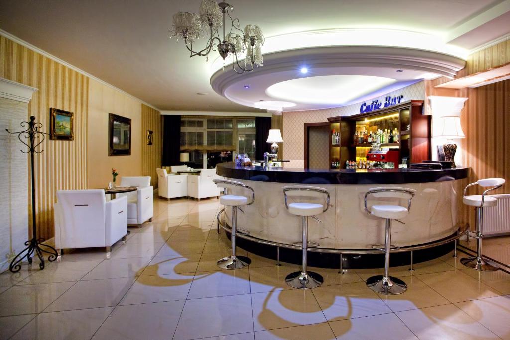 Posezení v ubytování Hotel Gold