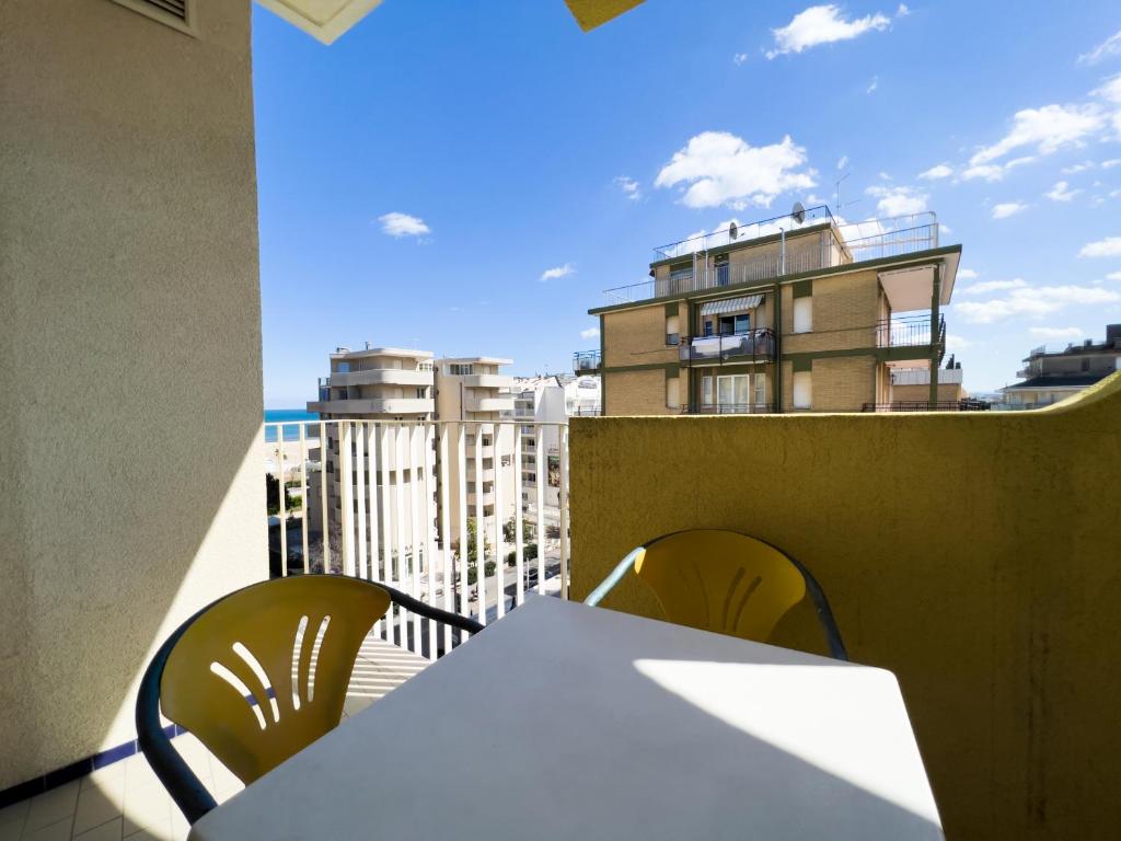 Balkón nebo terasa v ubytování Hotel Soleblu